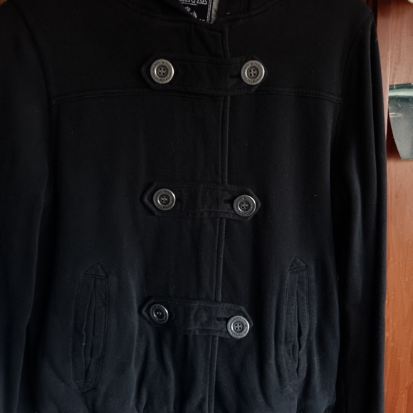 VS Pink fluffy lined bling ✨️ iridescent jacket. One of a kind so gorgeous 😍 M - Picture 5 of 8